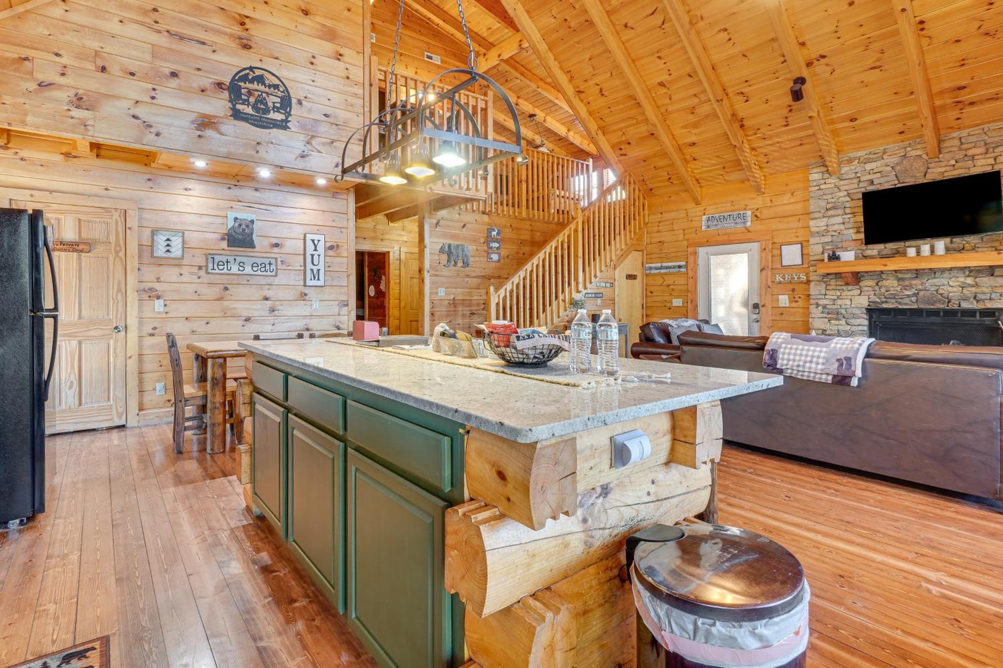 Sevierville Cabin With Deck Minutes To Pigeon Forge Exterior foto