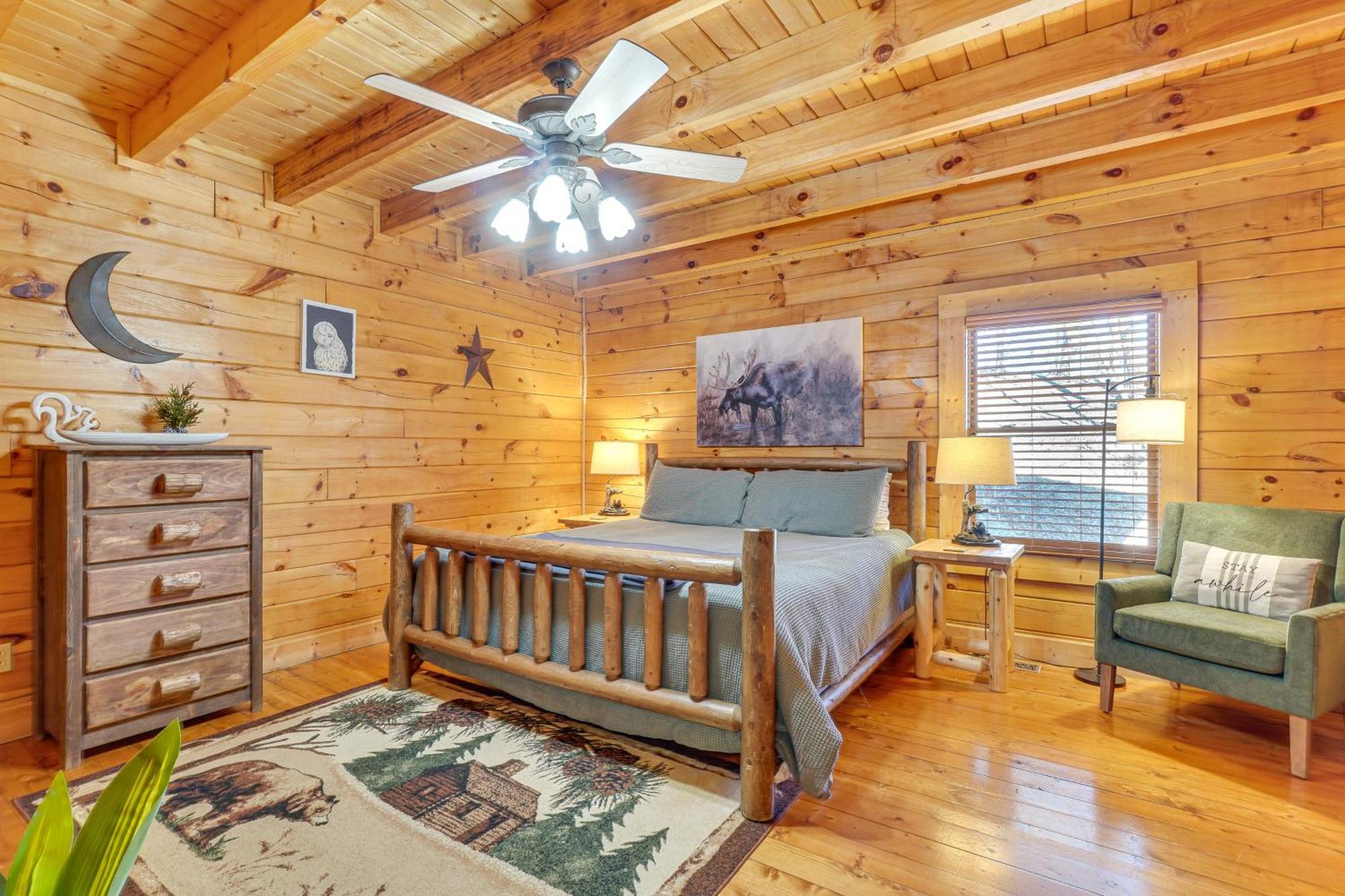Sevierville Cabin With Deck Minutes To Pigeon Forge Exterior foto
