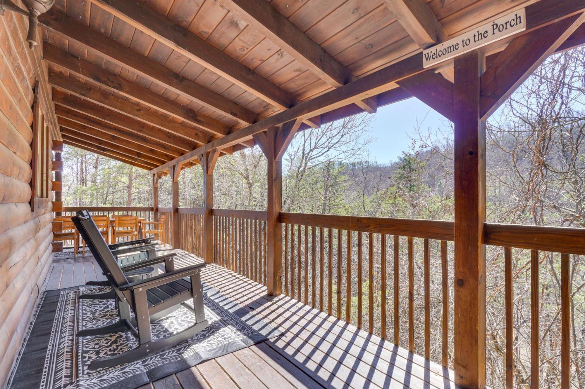 Sevierville Cabin With Deck Minutes To Pigeon Forge Exterior foto